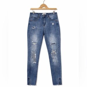 Pull & Bear jeans euro 38 distressed boutique jeans